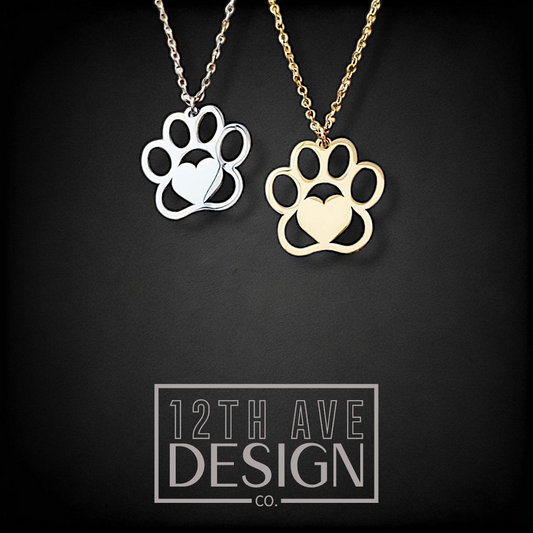 Paw Charm Necklace