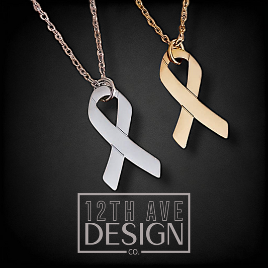 Awareness Ribbon Necklace