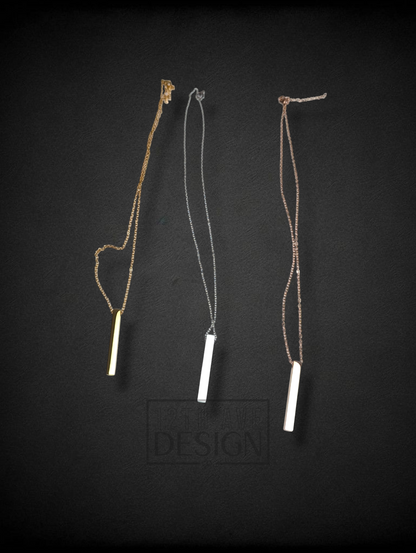 Vertical Bar Necklace